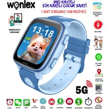 Roxiva Wonlex 5g Sim Kartlı Imei Kayıtlı Wifi/gps/lbs Konum Uzaktan Dinleme Akıllı Çocuk Güvenlik Saati