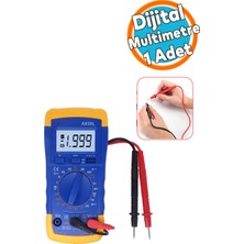 Normadia Dijital Çok Fonksiyonlu Pens Ampermetre Voltaj Ölçüm Cihazı