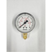 Normadia Çap 63, Alttan 10 Bar, Kuru Manometre, Yüksek Hassasiyetli Ölçüm Araç