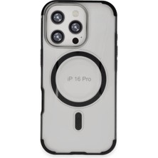 Nuveden Ieg™  Iphone 16 Pro Max Hilton Magsafe Kapak - Siyah NVDN-CEPAKS34