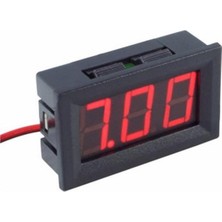Normadia 0.56 Inç Dijital Kırmızı Voltmetre, Panel Tip, 0-30V, 2 Kablolu