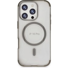 Nuveden Ieg™  Iphone 16 Pro Max Hilton Magsafe Kapak - Titan Gri NVDN-CEPAKS34