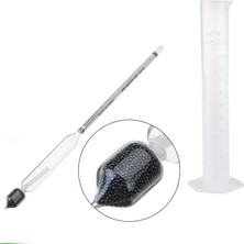 Normadia 0-90° Alkolmetre Dansimetre ve 100 ml Mezur Seti ile Güvenle Ölçüm