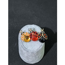 Vulwox Üç Kardeş Uğur Böceği Broş