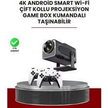 Flamex Taşınabilir Full Hd Projektör - 1 GB Ram, 8 GB Hafıza