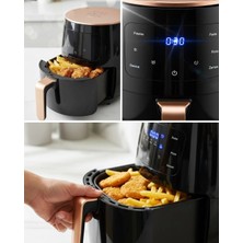Epilons Büyük Kapasiteli Air Fryer Aile Boyu Pişirme ve Kolay Temizlik