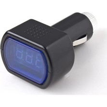 Normadia Araç Akü Voltmetre Dijital Çok Fonksiyonlu Ölçüm Cihazı