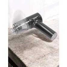 Flamex Üflemeli Güçlü Vakumlu Ev Ofis Araç Süpürgesi El Süpürgesi Şarjlı