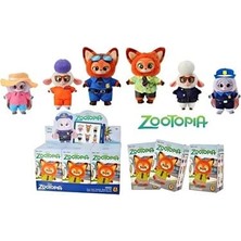 Zootopia Zootropolis Peluş Anahtarlık Figür Kutu Oyuncak Blind Box (1 Adet)