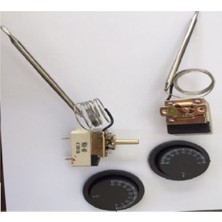 Normadia Gazlı Termostat 50-300°C, Güçlü ve Güvenilir Sıcaklık Kontrolü