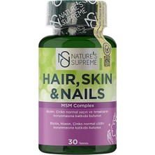 Nature's Supreme Hair Skin Nails 30 Tablet
