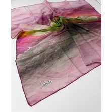 Miray Nevada Büyük Boy Organik Pamuk Eşarp - 120 x 120 - 06252 06