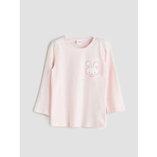 Lc Waikiki Yeni Sezon Bisiklet Yaka Kız Çocuk Pijama Üst