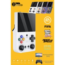 Flamex M21 64GB IPS Hdmi Tv 20000+ Oyunlu Retro Arcade Atari Psp/ps1/fıfa Gta Mario Games Oyun Konsolu