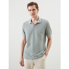 Lc Waikiki Yeni Sezon Polo Yaka Kısa Kollu Erkek Dokulu Tişört