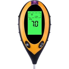 Normadia Toprak Ölçer Ph, Nem, Isı ve Işık Sensoru, Hassas Tarım Cihazı