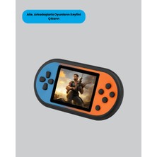 520 Oyunlu Mini Oyun Konsolu Av Çıkışlı Hd LCD Ekranlı