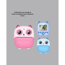 2.4 Inç Ekranlı Çocuk Fotoğraf Makinesi 6x Zoom Özellikli