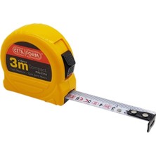 Normadia Pratik ve Dayanıklı 3m x 16MM Kompakt Şerit Metre Ölçüm Aracı