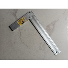 Normadia Alüminyum Marangoz Gönye, 300 Mm, Dayanıklı ve Hafif Ölçü Aleti