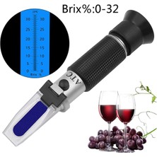 Normadia Yüksek Hassasiyetli 0-32 Brix Refraktometre, Güvenilir Ölçüm Aleti