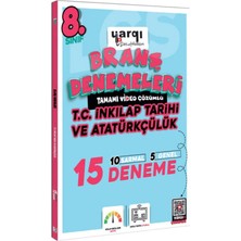 Yargı Yayınevi 8. Sınıf Tamamı Video Çözümlü T.c. Inkılap Tarihi ve Atatürkçülük 15 Branş Denemeleri