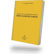 Filiz Kitabevi 5271 Sayılı Ceza Muhakemesi Kanununda Iddianamenin Iadesi