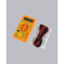 Profesyonel Dijital Multimetre Volt Amper Direnç Ölçümü
