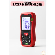 Normadia 70 Metre Dijital Lazer Mesafe Ölçer, Hassas ve Pratik Ölçüm Cihazı
