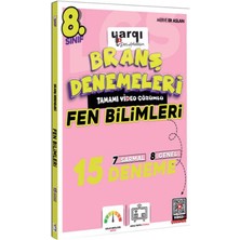 Yargı Yayınevi 8. Sınıf Tamamı Video Çözümlü Fen Bilimleri 15 Branş Denemeleri