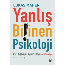 İrene Kitap Yanlış Bilinen Psikoloji - Lukas Maher