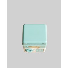 Su Yeşili Elektronik Şifreli Atm Tasarımlı Para Biriktirme Kumbarası