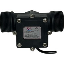 Normadia Yüksek Hassasiyetli Su Akış Sensörü DN32 Türbin Debimetre