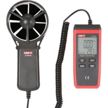 Normadia Mini Rüzgar Hızı Ölçer Anemometre, Taşınabilir ve Hassas Ölçüm Cihazı