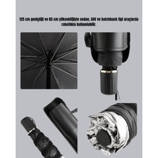 Uv Korumalı Şemsiye Tipi Oto Güneşliği - Geniş Araç Uyumu