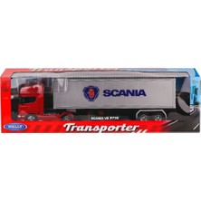 NW NessiWorld 32671S-W Nessiworld Scania Transporter V8 R730 1:24 -Karsan Oyuncak