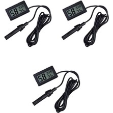 Normadia 3'lü Dijital Sıcaklık ve Nem Ölçer Seti, Hassas ve Güvenilir Ölçüm