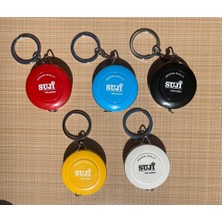 Normadia Otomatik Mezura 150CM, 5 Renkli, Anahtarlıklı, Alman Kalitesi