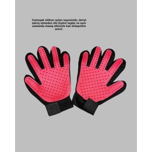 Evcil Hayvan Tüy Toplama ve Masaj Eldiveni – Köpek ve Kedi Tüy Dökülme Önleyici Bakım Eldiveni