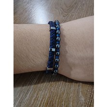 Cadde Dükkanı Premium Erkek Bileklik 2li Geçmeli Klips Model3