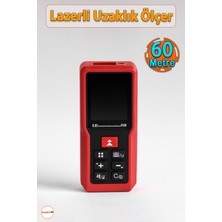 Normadia Hassas Dijital Lazer Mesafe Ölçer 60 Metre Inşaat ve Ölçüm Cihazı