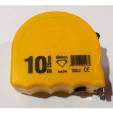 Normadia Şerit Metre 10 mt x 25 Mm, Pratik ve Dayanıklı Ölçüm Aracı