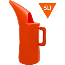 Normadia Pratik 5l Plastik Huni ve Ağızlı Bidon Seti, Güvenle Saklama