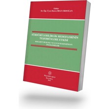 Filiz Kitabevi Sürdürülebilirlik Hedeflerinin Teşebbüslere Etkisi: Rekabet Hukuku ve Uyum Bakımından Incelemeler