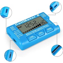 Normadia Pil Kapasite ve Voltaj Test Cihazı Rc 1-8s Lipo Lityum Nımh