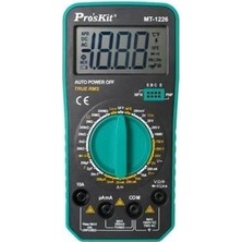 Normadia Çok Fonksiyonlu Dijital Multimetre 30 Vites, 4 Test Kablosu, MT-1226