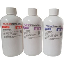 Normadia Ph Metre Kalibrasyon Sıvıları Seti 3X250ML, Hassas Ölçüm Için Güvenilirlik