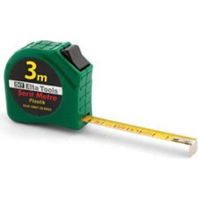 Normadia 3 Metre Plastik Stoplu Şerit Metre - Dayanıklı ve Kullanışlı Ölçüm Aracı