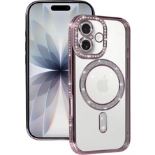 Storozal Newface Apple Iphone 17 Joke Simli Magneticsafe Kılıf - Pembe