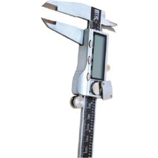 Normadia Dijital Kumpas 0-150MM, Hassas Ölçüm, Metal ve Ahşap Projeleri Için